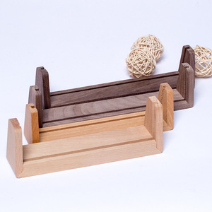 Marco de Fotos Moderno en Forma de U de Madera de Haya, Iluminación LED, Lámpara de Noche 3D con Ilusión Óptica, Base con Alimentación USB, Uso Hospitalario, CE - Product Image 3