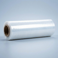 Film étirable industriel souple résistant à l'humidité, largeur 50 cm, haute résistance à la traction, pour l'emballage et l'expédition des palettes