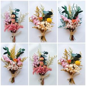 ชุดตกแต่งช่อดอกไม้แห้งขนาดเล็กที่เก็บรักษาไว้ชุดตกแต่ง2024สำหรับวันฮาโลวีนวันวาเลนไทน์ของขวัญวันแม่ - Product Image 2