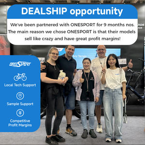 Vélo électrique urbain EU Onesport OT05 250W Vélo électrique adulte <span class=keywords><strong>Cadre</strong></span> en aluminium Roues de 27,5 pouces Batterie au lithium Affichage numérique Vélo électrique de route - Product Image 5