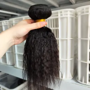 Paquetes de cabello brasileño de visón virgen baratos vendedores, paquete de cabello virgen alineado con cutícula cruda, paquete de cabello alineado con cutícula virgen cruda