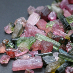 Giá đá Tourmaline thô chưa chế tác tự nhiên, dùng làm nhẫn đá Tourmaline hồng, vòng tay đen, mặt dây chuyền - Product Image 2