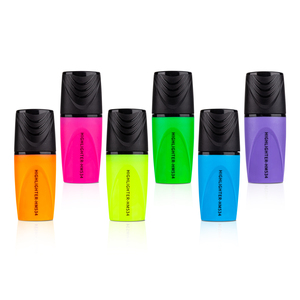 New Custom Mẫu Miễn Phí Nhãn Hiệu Riêng Bán Buôn Mini <span class=keywords><strong>Highlighter</strong></span> Bút Thiết Lập Logo Nhà Sản Xuất - Product Image 3