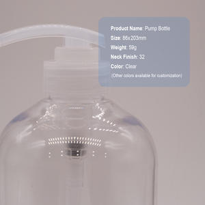 ขวดสเปรย์พลาสติก PET คุณภาพสูง ทรงแบน สำหรับบรรจุสบู่เหลว ขนาด 300 มล./500 มล. ผู้ผลิตขายส่ง รับผลิตแบบ OEM ODM แบรนด์ส่วนตัว - Product Image 4