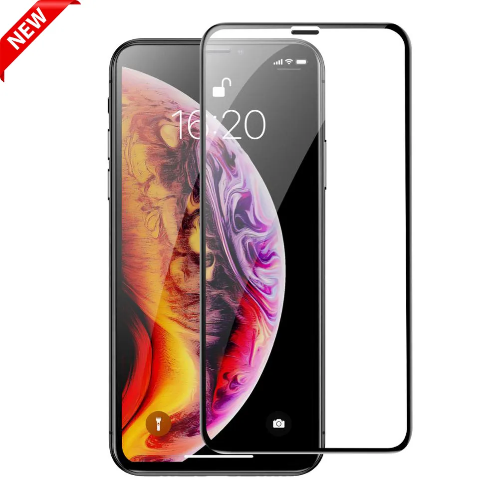 for iPhoneX XR XS MAX film 2.5D 9H Tempered Glass Screen Protector factory glass phone screen protector