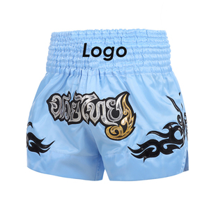 Shorts MMA pour hommes en tissu polyester tissé, séchage rapide, imprimé numérique, <span class=keywords><strong>taille</strong></span> élastique mi-haute, <span class=keywords><strong>taille</strong></span> XS, pour le kickboxing - Product Image 2