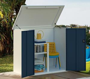 Garden Shed Storage cabinet with 2 Door Unit Garage Tool Organisation Cabinet