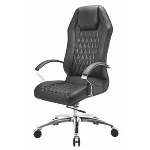 Silla de oficina moderna y cómoda de cuero 36019-1713C/B/A - Product Image 5