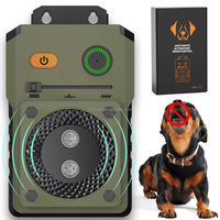 Dispositif anti-aboiement pour chien silencieux de 33 pieds, rechargeable, à ultrasons, avec 3 modes