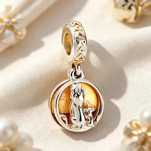 Abalorios <span class=keywords><strong>de</strong></span> tungsteno con diseño <span class=keywords><strong>de</strong></span> Ratatouille, Buscando a Nemo y <span class=keywords><strong>Dumbo</strong></span> para pulseras/collares originales, regalo <span class=keywords><strong>de</strong></span> joyería DIY - Product Image 6