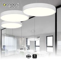 Brandon 25W 40W 120-277V LED Anneau de Lumière Pendentif Rond Conception OEM ODM Option pour Hôtels et Couloirs
