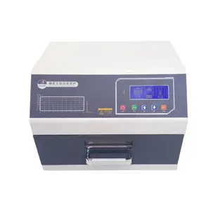 Smt Reflow Oven Infrared IC Pemanas Udara Panas Berkualitas Tinggi Penyolderan Oven dengan Layar LCD untuk Jalur Produksi Smt