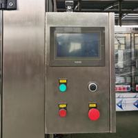 Machine de remplissage de bouteilles de vin contrôlée par PLC, machine de remplissage à pression négative pour les industries des boissons et des produits chimiques, bouteille PET
