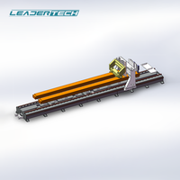 Machine à bois Leadertech pour la production de pavillons en bois avec découpe en bout/moulage/tenonnage et mortis/découpe de courbes CNC