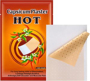 Cerotti Antidolorifici al Capsico, Cerotti con Capsaicina per Ginocchia, Schiena, Collo, Muscoli, Spalle, Corpo - Product Image 1