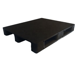 Paleta Euro de HDPE de 3 niveles, de una sola cara, con entrada de 4 vías, de alta resistencia y rentable para uso en almacenes frigoríficos, suministro del fabricante - Product Image 2