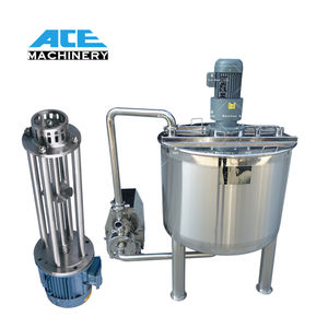 Cuve de mélange électrique chauffée en acier inoxydable de 1000 L avec agitateur et homogénéisateur pour produits cosmétiques et lavants - Product Image 6