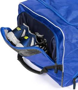 Venta al por mayor de alta calidad de alta resistencia de gran capacidad de rodillos de ruedas bolsas de lona deportivas profesional Cricket Kit bolsa con ruedas - Product Image 5