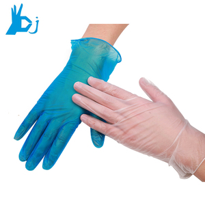 Màu xanh Vinyl miễn phí-Sử dụng một lần găng tay bảo vệ không vô trùng để làm sạch sử dụng - Product Image 2