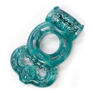 Anillo Vibrador para Pene Re009 de Silicona ABS con Control Manual, Anillos de Estimulación para Adultos - Product Image 1