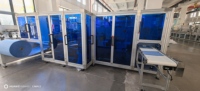 Machine à surjeter entièrement automatique pour manchons/protège-chaussures jetables en non-tissé ALR |   Manchon de protection à ultrasons 220V/380V 15000W
