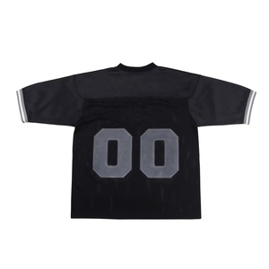 Camiseta de béisbol Boxy Fit Nylon Seda Malla Poliéster Algodón Patchwork Impresión de pantalla Bordado Totalmente personalizado Jersey Camisetas - Product Image 2