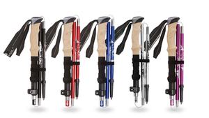 Bastoncino da Trekking in alluminio ultraleggero per attività all'aperto regolabile in carbonio da passeggio in <span class=keywords><strong>montagna</strong></span> EVA Handle per arrampicata - Product Image 6