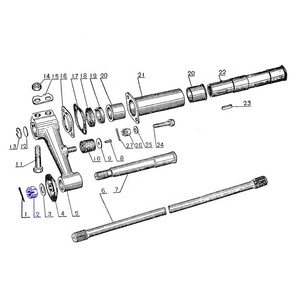Tuerca de Eje de Rueda Lateral para Motocicleta CJ-K750 para <span class=keywords><strong>Dne</strong></span>.pr M72 R71 R66 K750 M20X1.5 Tuerca de Corona de Eje de Rueda Lateral - Product Image 4