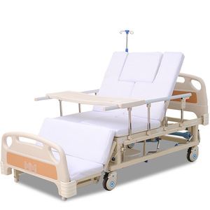 Lit médical manuel Kang Wanjia avec rotation complète, support dorsal et levage des jambes pour les soins aux personnes âgées - Product Image 1
