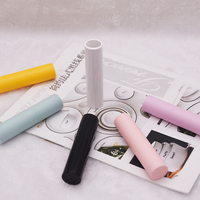 En stock 10ml de haute qualité Macaron couleur rétractable rotatif rechargeable parfum rince-bouche vaporisateur bouteille en verre