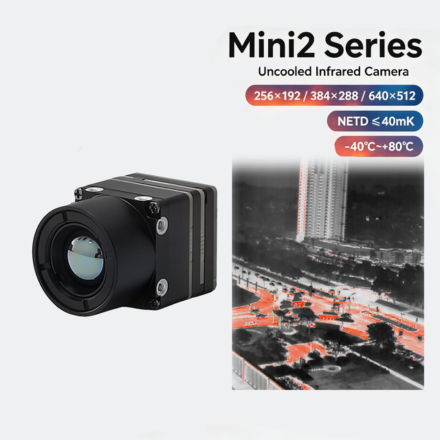 Industrial-Grade 640x512 Infrared Thermal Network Camera for Industrial Use with Lightweight Design and Clear Imaging