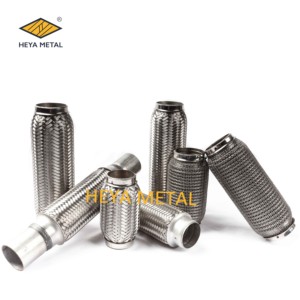 Chất lượng hàng đầu SS304/SS201 Xe Thép không gỉ thẳng ống xả linh hoạt với bên ngoài và bên trong <span class=keywords><strong>braid</strong></span> - Product Image 6