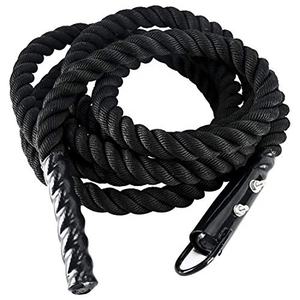 Cuerda de Escalada POWERMAN FITNESS para Interiores y Exteriores con Gancho de Metal - Longitud Personalizada para Gimnasio <span class=keywords><strong>Crossfit</strong></span> - Product Image 3