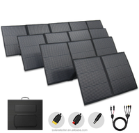 Panneau solaire portable pliable 100/200W, monocristallin à 23,5% de rendement élevé, chargeur solaire pour station d'alimentation Jackery Anker