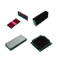 Dissipateur thermique en aluminium extrudé sur mesure Usinage CNC de précision Tongtai TMV-720A Finition anodisée Tolerances strictes 0,2 Personnalisable