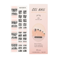 Huizi – gel Uv semi-durci pour les pieds, nouvelles bandes d'ongles