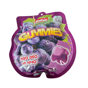 Gomitas de Uva con Sabor a Peonía Vithaico 150g, Dulces Masticables Premium con Centro Líquido Jugoso - Product Image 5