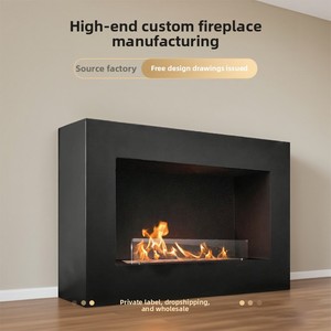 <span class=keywords><strong>Cheminée</strong></span> à alcool nordique <span class=keywords><strong>murale</strong></span> intelligente à feu véritable pour hôtel et gîte, chauffage encastré à bio<span class=keywords><strong>éthanol</strong></span> économe en énergie - Product Image 1