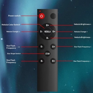 <span class=keywords><strong>Veilleuse</strong></span> projecteur ciel étoilé et aurore boréale IBN New Space Man avec audio, en ABS, cadeau pour enfants, gris spatial - Product Image 2