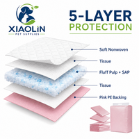 Alèses absorbantes jetables pour animaux de compagnie, non tissées, épaissies, désodorisantes, super absorbantes, pour l'apprentissage de la propreté - Approvisionnement direct usine