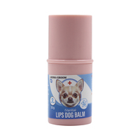 Baume à lèvres hydratant et nourrissant pour enfants et bébés, saveur pomme verte, pour l'entretien des lèvres, motif chien mignon