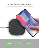 Produits les plus vendus Chargeurs rapides 15W Affichage LED Station de chargeur de téléphone pour iphone 15 pour Samsung Logo personnalisé Station de voyage