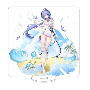 Genshin Around the <span class=keywords><strong>Ganyu</strong></span> – Figurine en acrylique de 16 cm, décorations de bureau bidimensionnelles et mignonnes, collection double création - Product Image 2