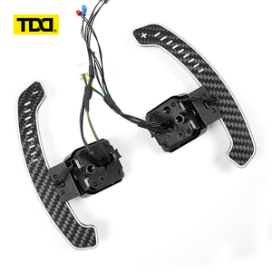 Palancas de cambio magnéticas de fibra de carbono TDD LED para volante de Audi serie C8 A6 A7 S6 S7 RS6 RS7 - Product Image 1