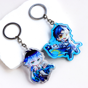 <span class=keywords><strong>Porte</strong></span>-clés en acrylique holographique double face personnalisé pour anime, <span class=keywords><strong>porte</strong></span>-clés en <span class=keywords><strong>résine</strong></span> par sublimation pour clés en plastique – Vente en gros - Product Image 6