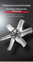 Ventilateur d'extraction industriel 220V 500W haute puissance à pression négative pour élevages, serres et entrepôts