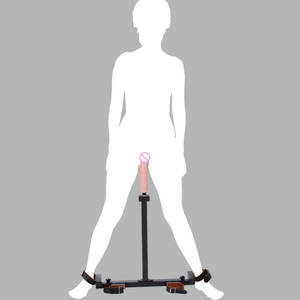 SM Sex Toy Barre d'épandage à un <span class=keywords><strong>mot</strong></span> Formation du bas du corps Esclave féminine Barre d'épandage forcée Bondage Reliure Retenue Cadre Retenue - Product Image 1