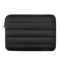 Spot vente chaude sac d'ordinateur matelassé neutre 13 pouces 15 pouces 17 pouces étui de protection pour ordinateur portable Puffy étui pour ordinateur portable