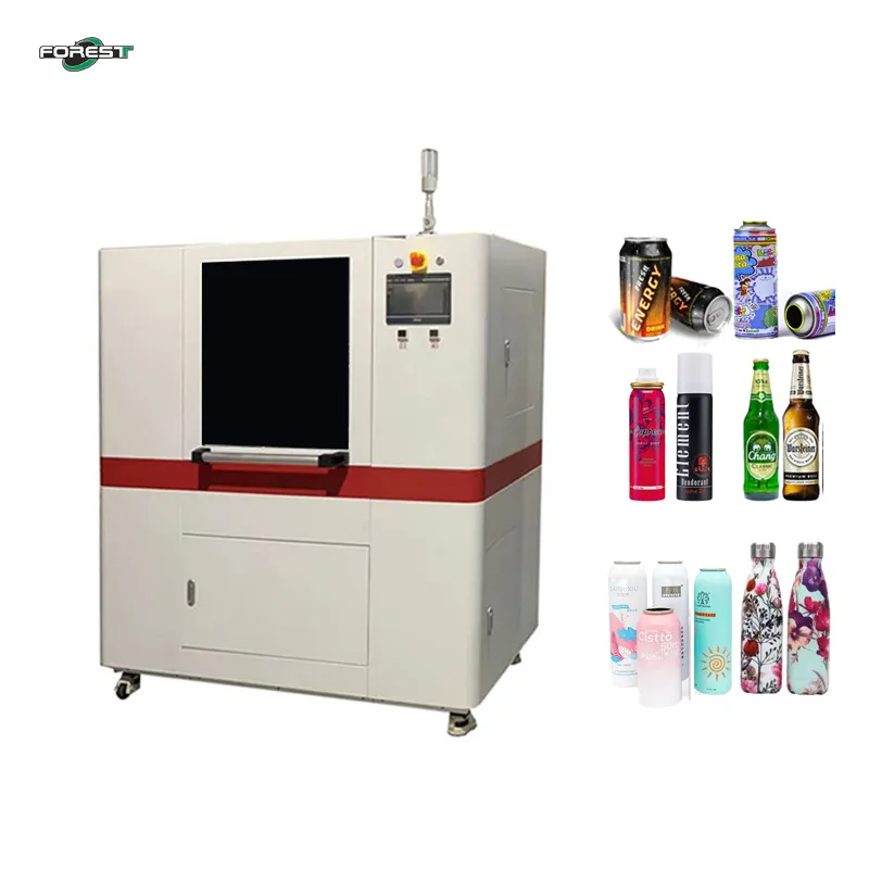 Rotary Uv Printer 360 Round UV Cylinder Printing Machine For Bottle Mug cup Pen Bottle