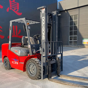 China diesel Forklift <strong>Truck</strong> 3 Ton 4 Ton 5 Ton Carretilla Elevadora diesel with Fork Positioner Bale <strong>Clamp</strong> - Product Image 1